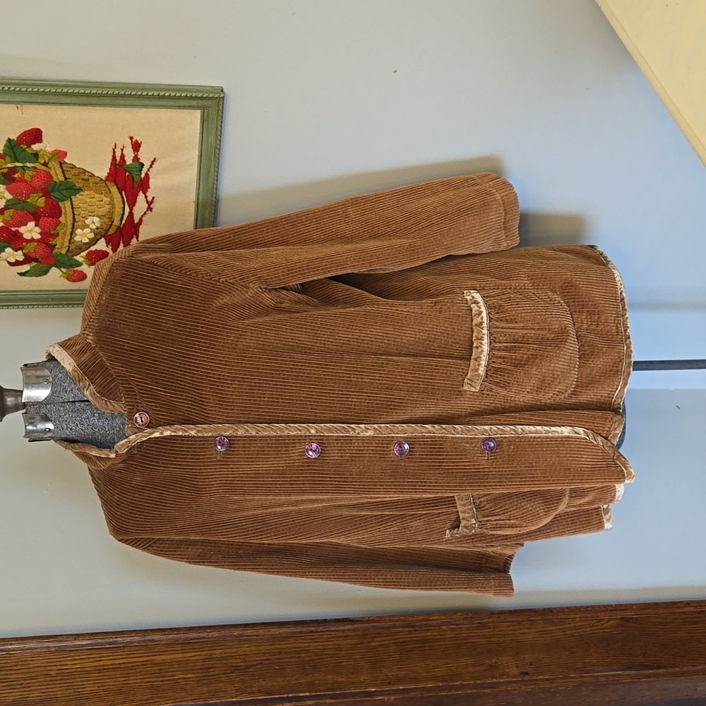 J. Jill Tan Corduroy Jacket